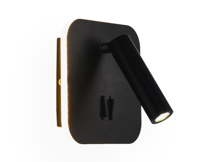 Настенный поворотный светодиодный светильник с выключателем Ambrella light FW253