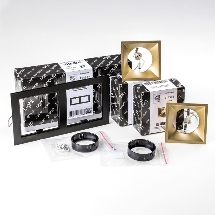 Комплект со светильником Lightstar Domino D5270303BMOD