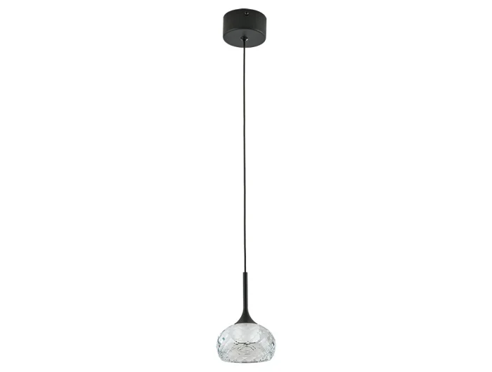 Подвесной светильник Newport 7241/S mat.black clear М0071796