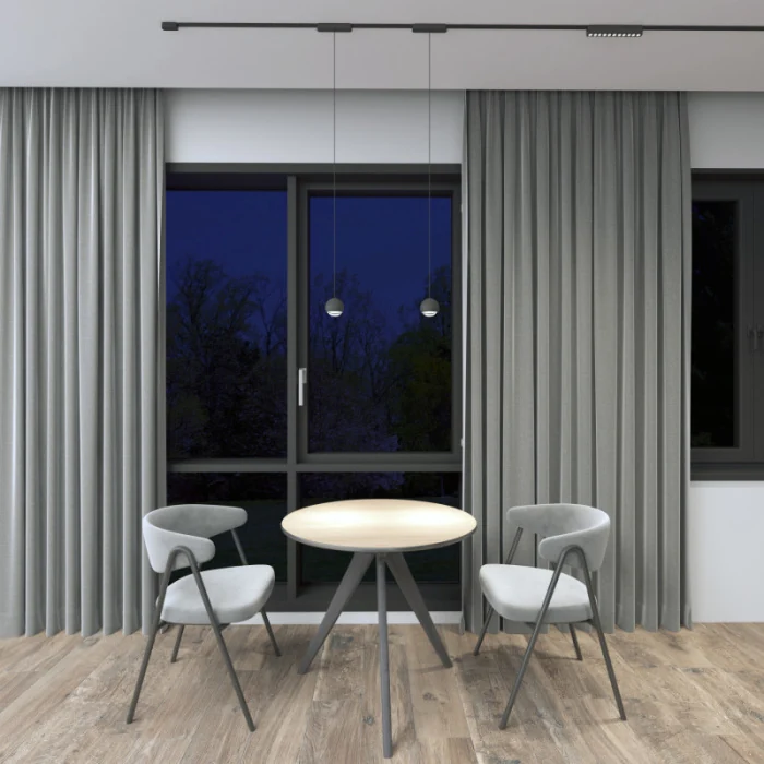 Светильник на шине Denkirs AIR GRILL DK5365-BK