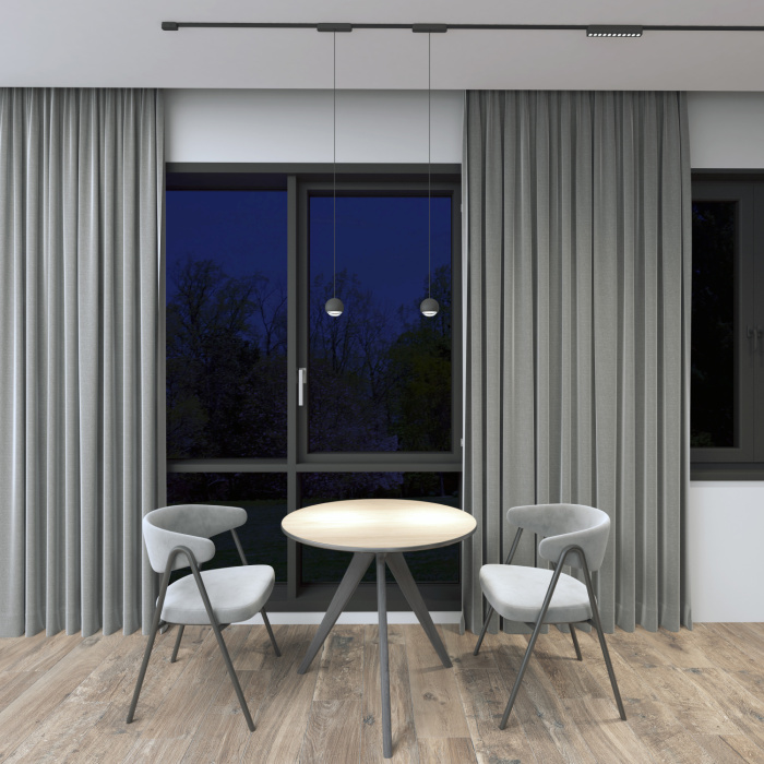 Светильник на шине Denkirs AIR GRILL DK5365-BK