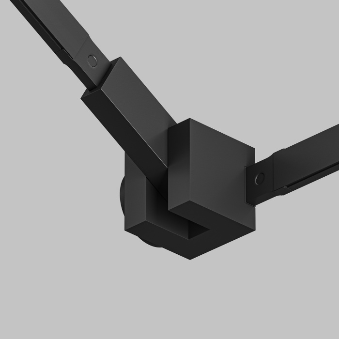 Соединитель для шинопровода Denkirs AIR BASE TR5213-BK