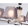 Подвесная люстра с абажуром и хрусталем Ambrella light TR4618