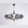 Подвесная люстра с абажуром и хрусталем Ambrella light TR4618