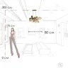 Подвесная люстра Loft it Britannica 10401/800L