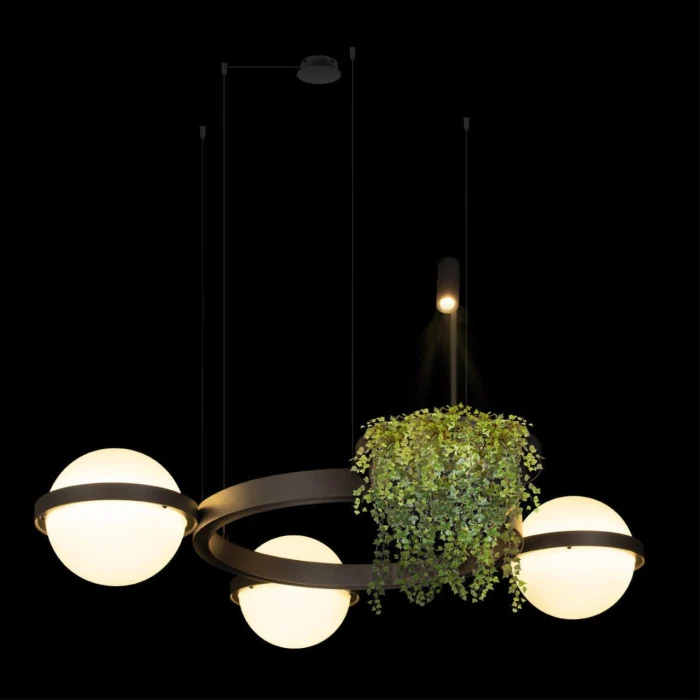 Подвесной светильник Loft it Jardin 10121/3 Dark grey
