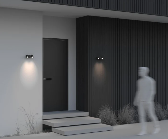 Уличный настенный светильник Maytoni WALL STREET O010WL-02B