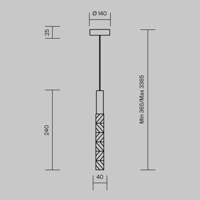 Подвесной светильник Maytoni Selemo MOD328PL-L3CH3K