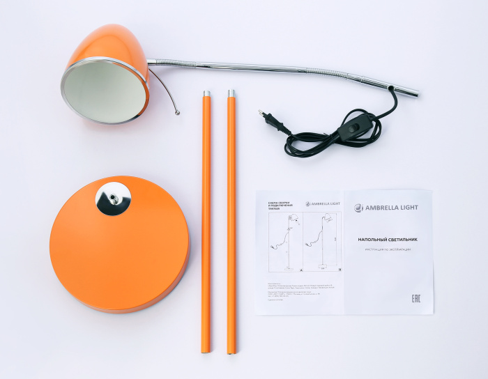 Светильник напольный с выключателем на проводе Ambrella light TR97689