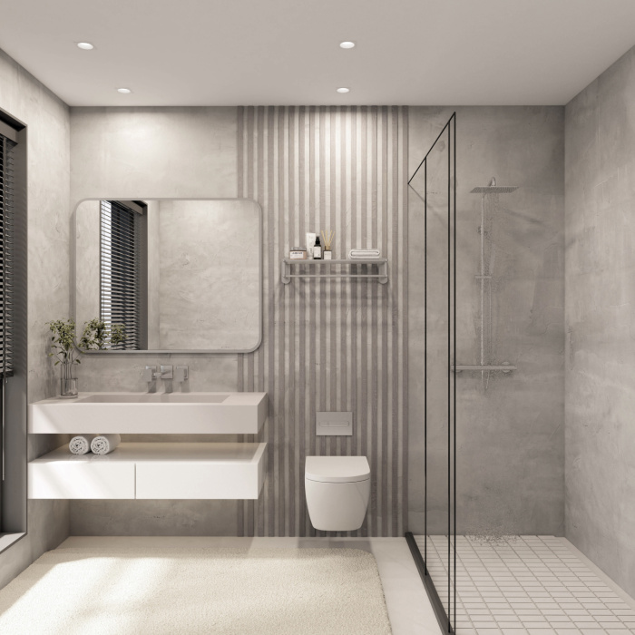 Точечный встраиваемый влагозащищенный светильник DEEP DK3104-WH