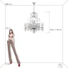 Подвесная люстра Loft it Zenith 10210/12 White