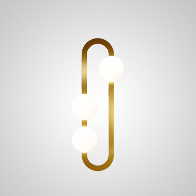 Настенный светильник DIKA L3 Brass ImperiumLoft