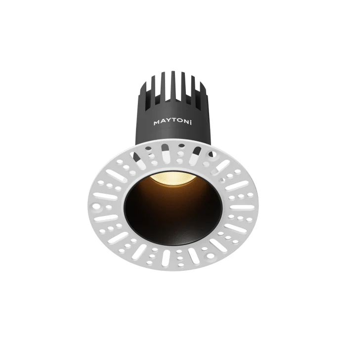 Встраиваемый светильник Maytoni Dip DL120-10W-2.7K-TRS-B