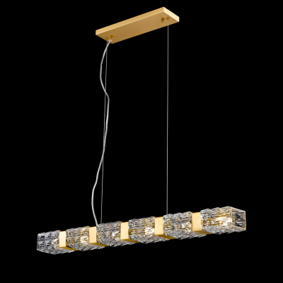 Подвесной светильник Cloyd CORUND-A P6 / L86 см - латунь (арт.10680)