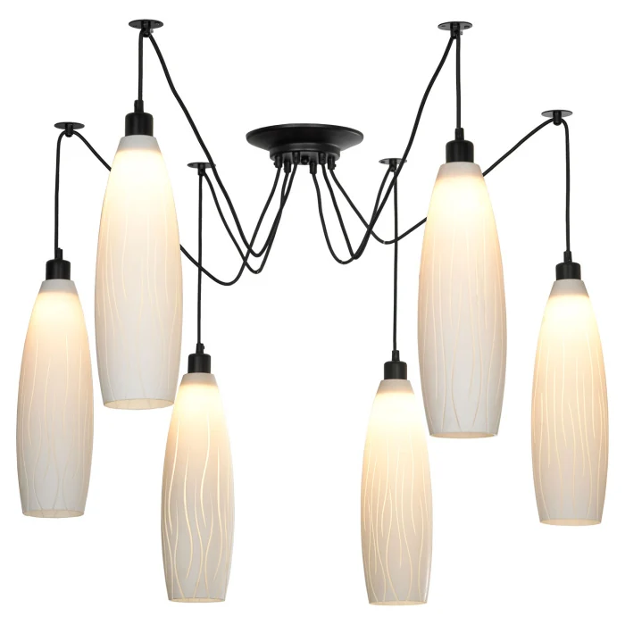 Подвесной светильник паук Lussole Loft Shirley LSP-8435