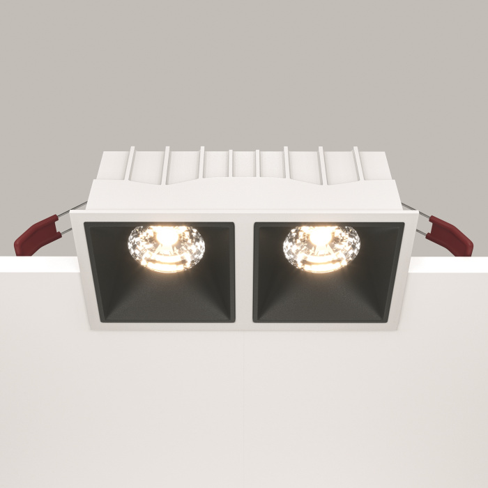 Встраиваемый светильник Maytoni Alfa LED DL043-02-15W3K-D-SQ-WB