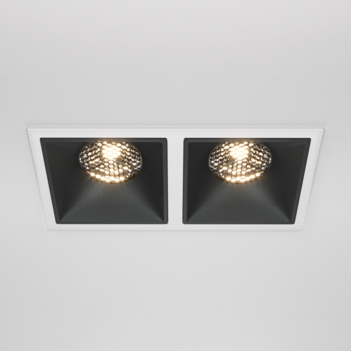 Встраиваемый светильник Maytoni Alfa LED DL043-02-15W3K-D-SQ-WB