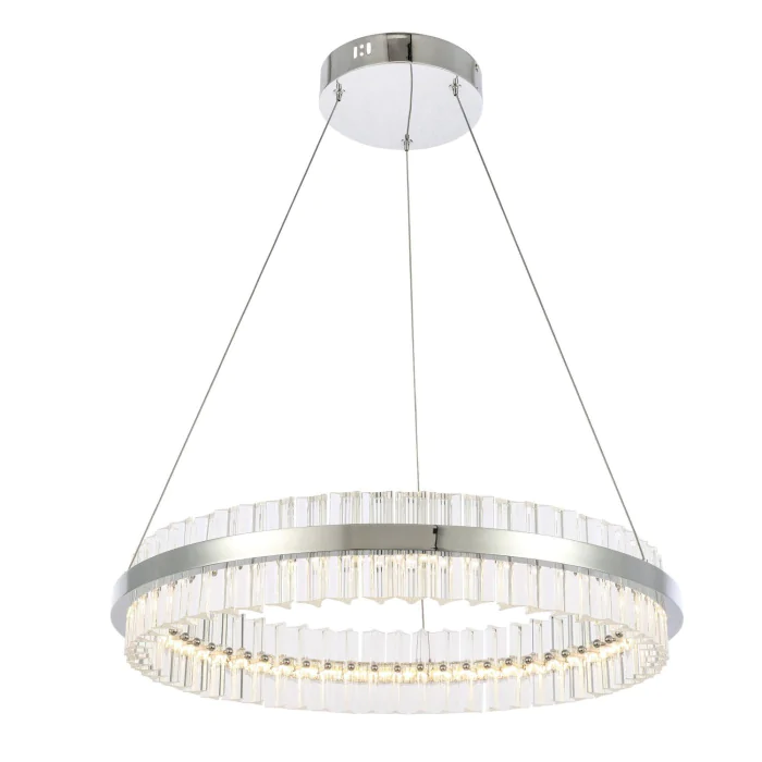 SL383.113.01 Светильник подвесной ST-Luce Хром/Прозрачный LED 1*44W