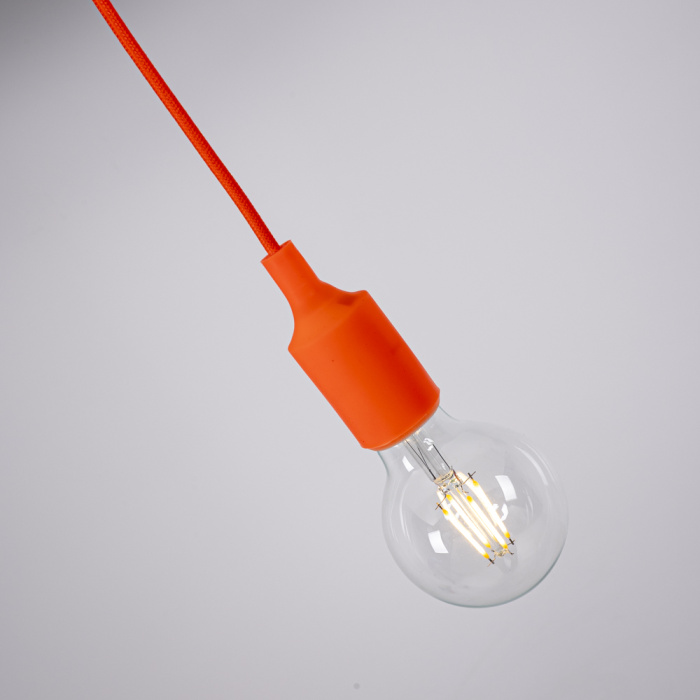 Подвесной светильник Muuto E27 Orange ImperiumLoft