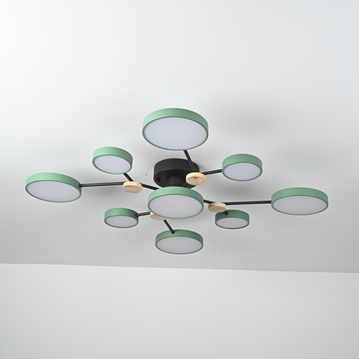 Потолочная люстра GAMMA D98 Green ImperiumLoft