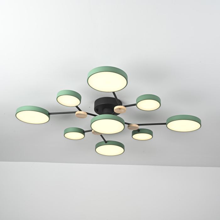 Потолочная люстра GAMMA D98 Green ImperiumLoft