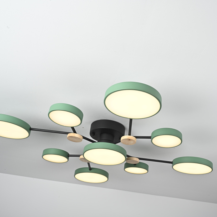 Потолочная люстра GAMMA D98 Green ImperiumLoft