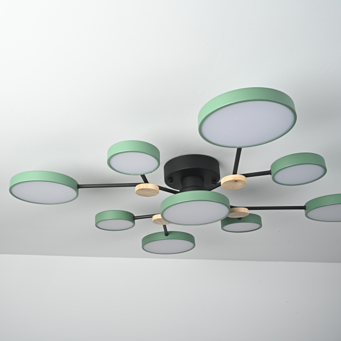 Потолочная люстра GAMMA D98 Green ImperiumLoft