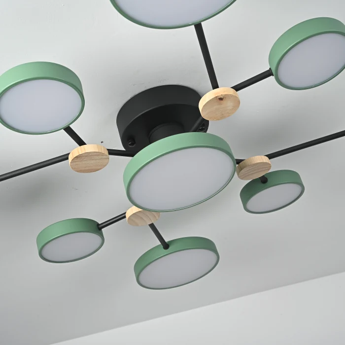 Потолочная люстра GAMMA D98 Green ImperiumLoft