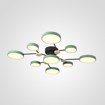 Потолочная люстра GAMMA D98 Green ImperiumLoft