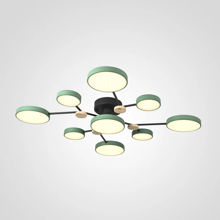 Потолочная люстра GAMMA D98 Green ImperiumLoft