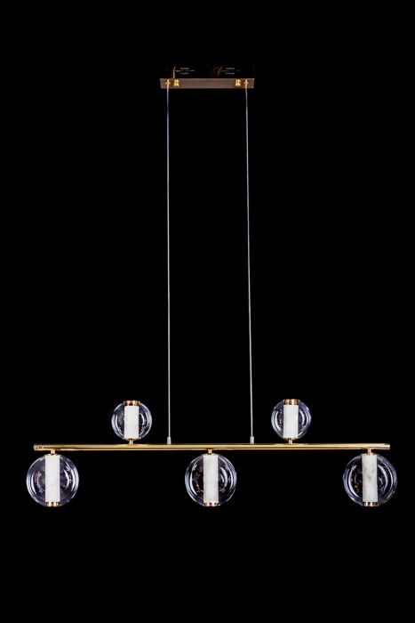 Подвесная люстра Leon Aurore LE7703/5L Gold