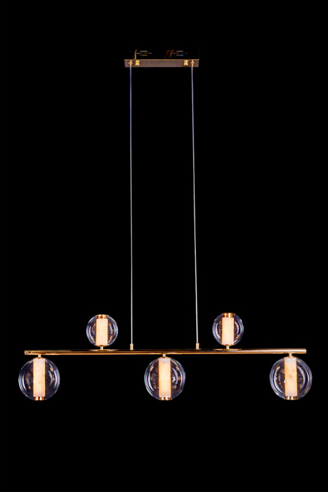 Подвесная люстра Leon Aurore LE7703/5L Gold