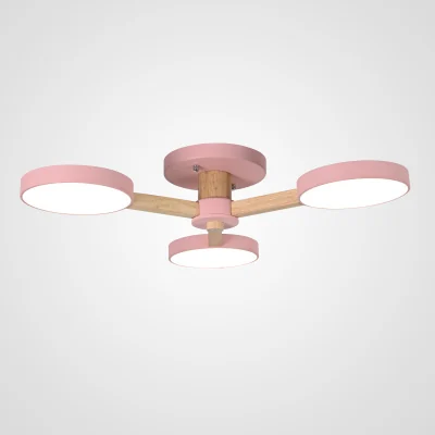 Потолочная люстра TURNA 3 Pink ImperiumLoft