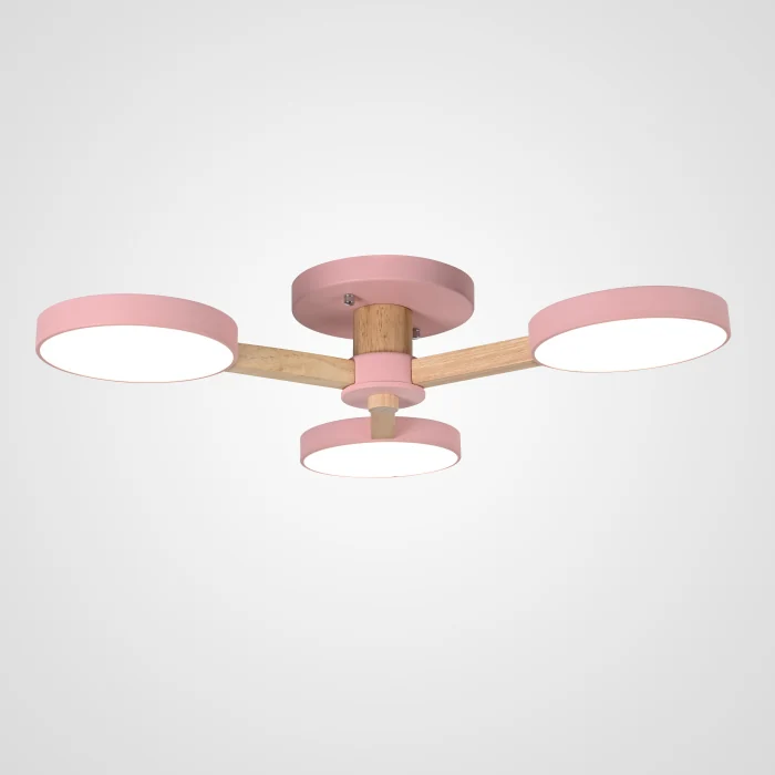 Потолочная люстра TURNA 3 Pink ImperiumLoft