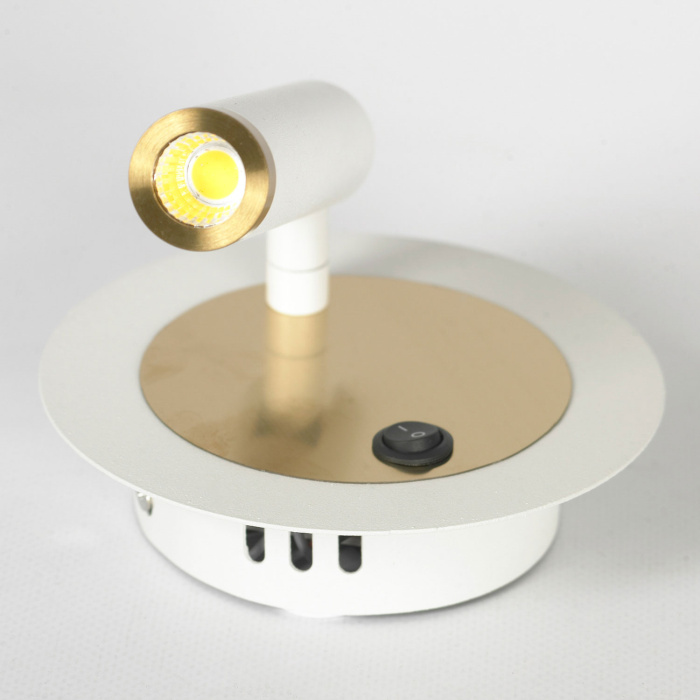 Настенный светодиодный светильник спот Lussole Cozy LSP-7100