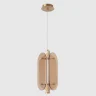 Светильник подвесной Crystal Lux AMARILLO SP18W LED BRASS