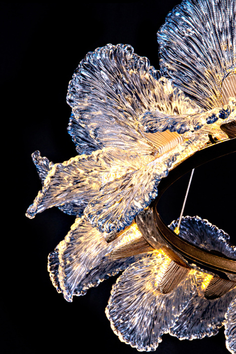 Подвесная люстра Leon Jardin LE3032/800 GD/SH Blue