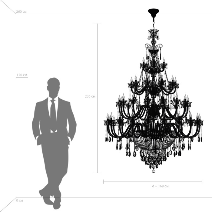 Люстра подвесная Tesoro Osgona 710572