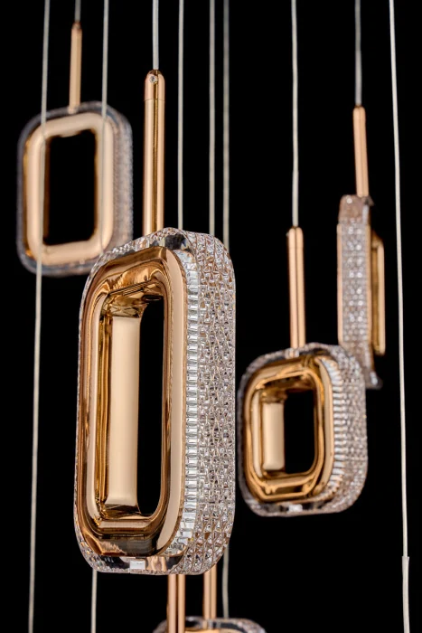 Подвесная люстра Leon Theona LE7701/19 Gold