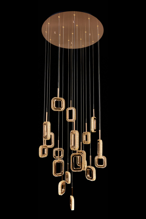 Подвесная люстра Theona LE7701/19 Gold