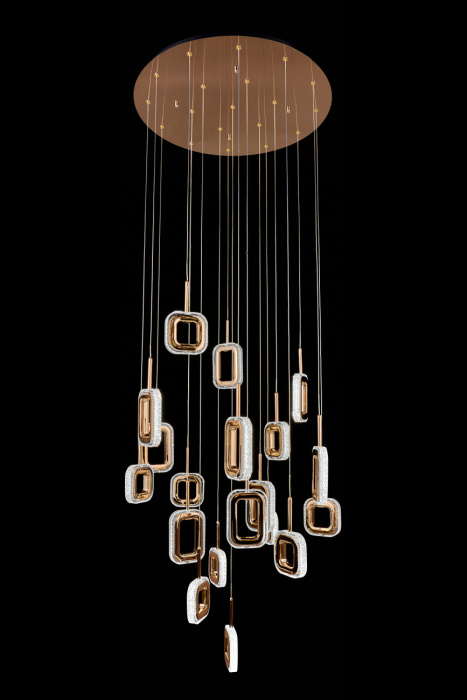 Подвесная люстра Theona LE7701/19 Gold