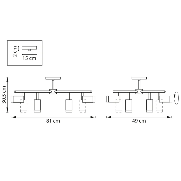 Люстра потолочная Rullo Lightstar LR7283643740