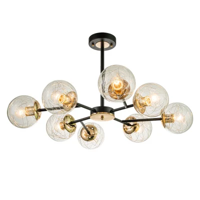 Потолочная люстра на штанге MIRACLE ESCADA 1146/8P