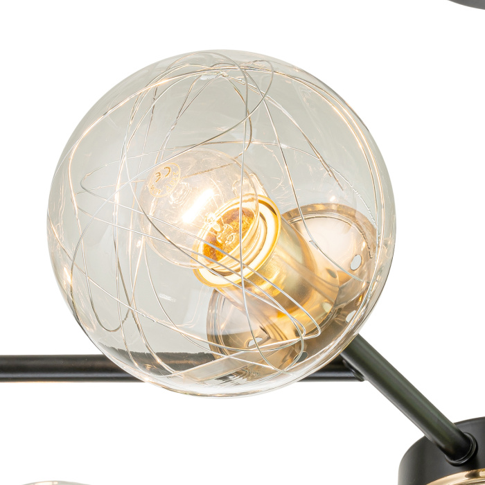 Потолочная люстра на штанге MIRACLE ESCADA 1146/8P