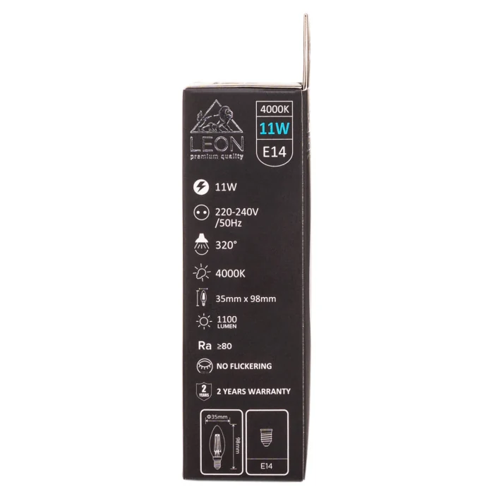 Светодиодная лампа Leon LE-C35-11W-4000K-E14/CL