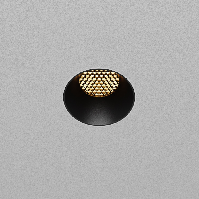 Встраиваемый светильник Maytoni Dip DL119-10W-2.7K-TRS-B