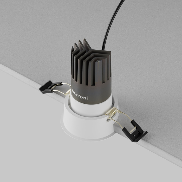 Встраиваемый светильник Maytoni Dip DL116-10W-3K-W