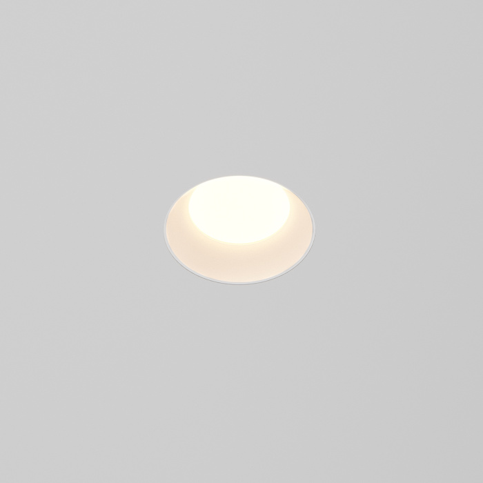 Встраиваемый светильник Maytoni Okno DL055-8W3-4-6K-TRS-W