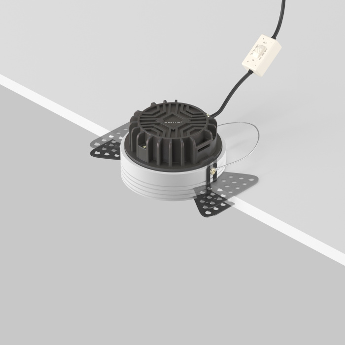 Встраиваемый светильник Maytoni Okno DL055-8W3-4-6K-TRS-W