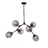Подвесная люстра Delight Collection Bubble 7058/6 black/smoky